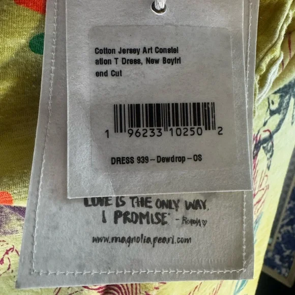 Magnolia Pearl Yellow Graphic Dress - Picture 4 of 7